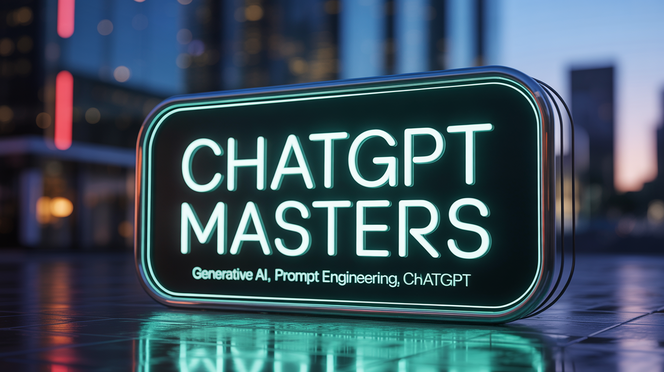 ChatGPT Masters: Generative AI, Prompt Engineering, ChatGPT